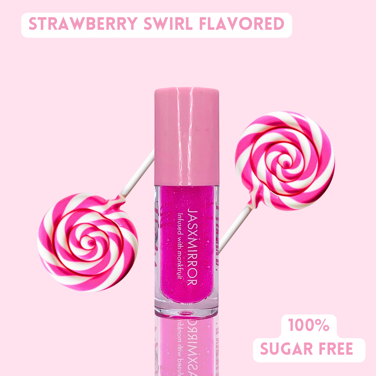 Custom Name Strawberry Candy Lip Oil